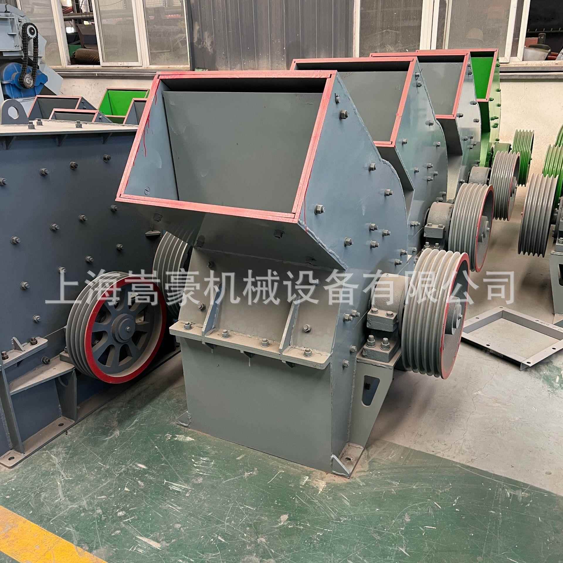 现货供应尾矿砂石边角料烧结矿再粉碎PC600*400锤式破碎机