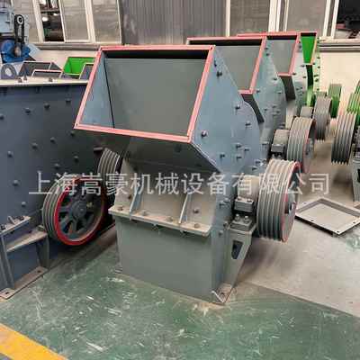现货供应尾矿砂石边角料烧结矿再粉碎PC600*400锤式破碎机