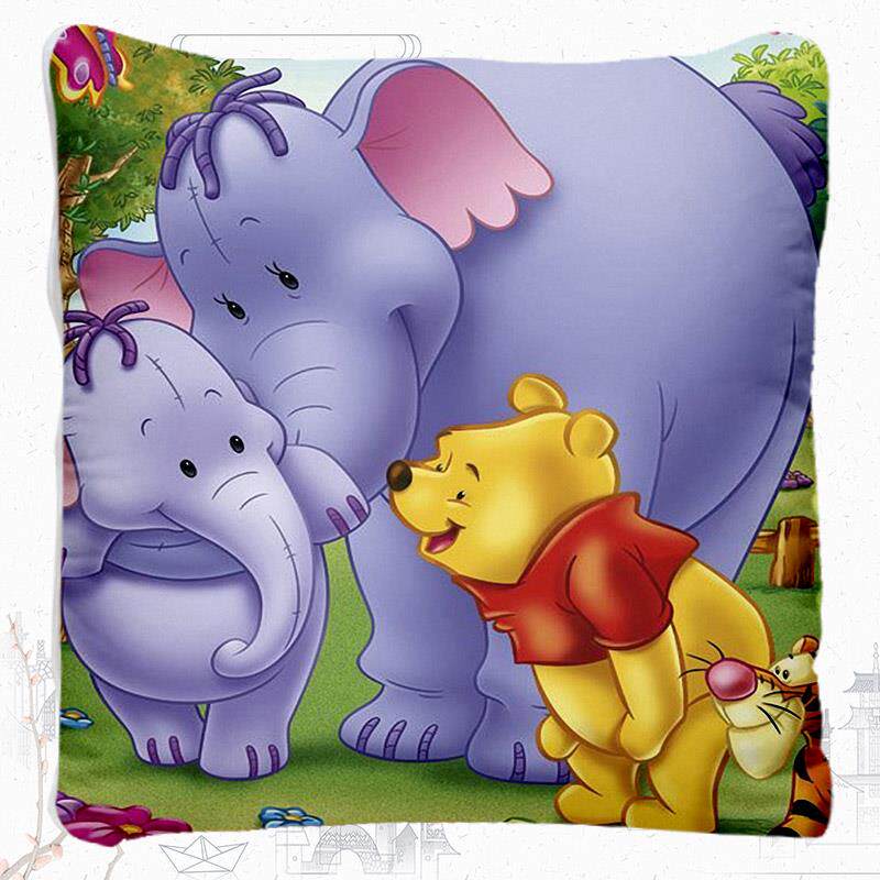 正品小维尼 Winine the Poo熊h 维尼熊被 抱枕 床上小被子靠垫抱