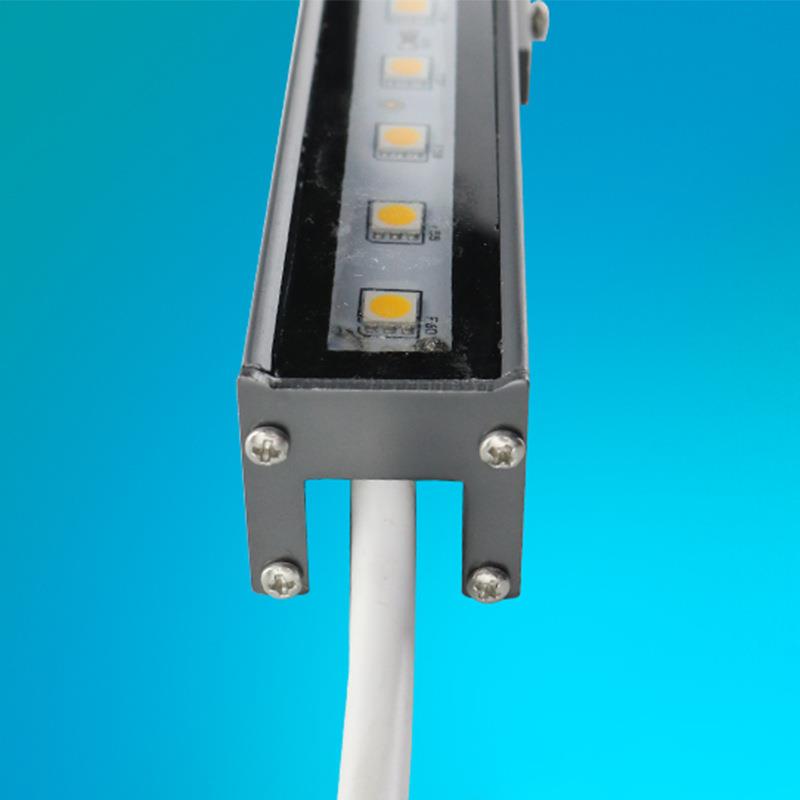 led户外楼体亮化工程18W 24W36瓦RGB广告防水线型轮廓护栏线条灯