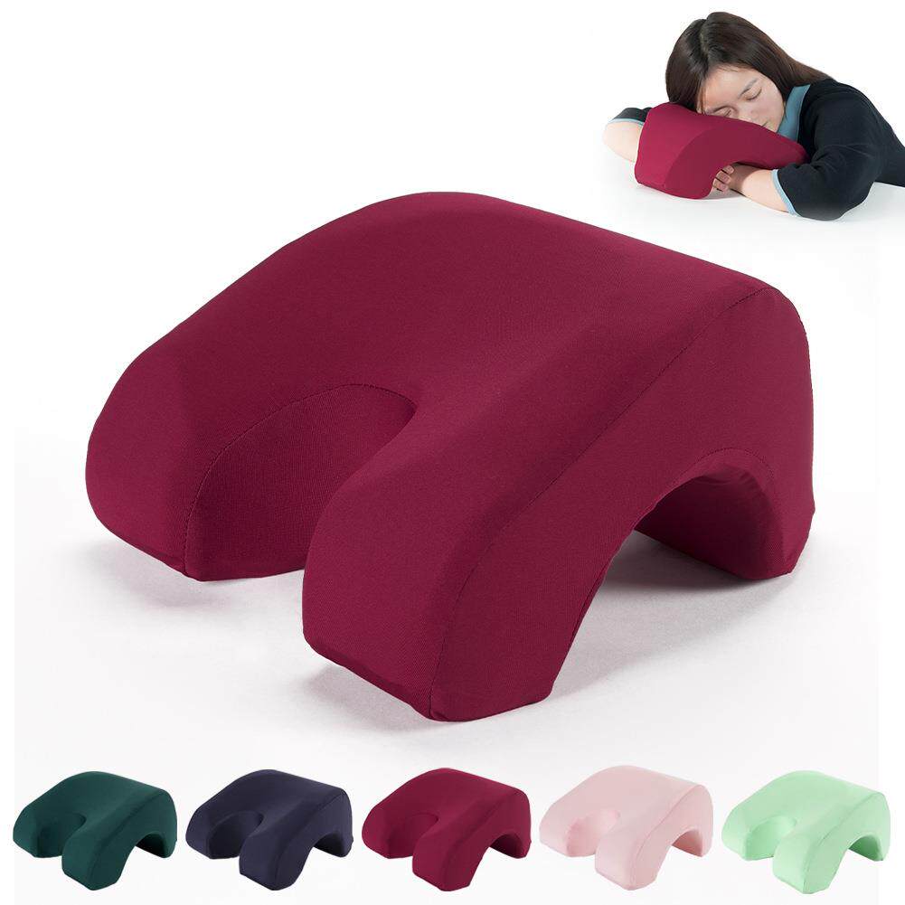 慢回弹记忆棉午休枕 学生午休枕 办公室趴睡枕 多功能午睡枕新款