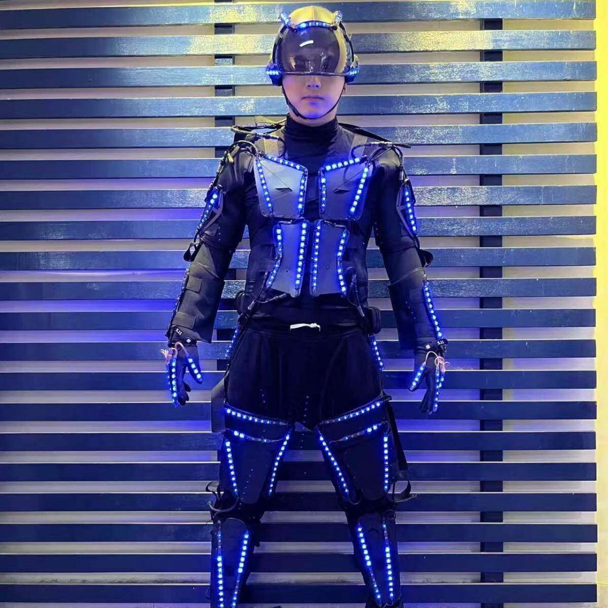 LED发光服酒吧出酒传送服夜店KTV气氛道具舞台演出服装