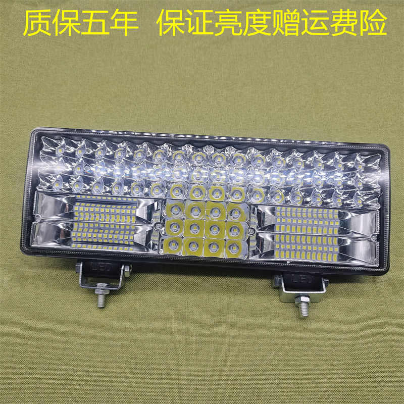 摩托车灯超亮改装灯电动车led灯泡射灯12v48伏60v72V80v 防水大灯
