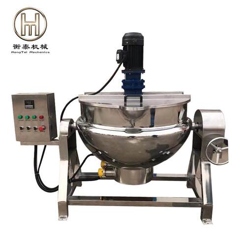 可倾式夹层锅酱牛肉不锈钢卤煮锅熬汤锅果酱熬制化糖预制菜专用