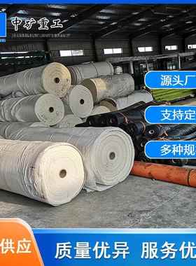 煤矿用隧道用黑色黄色加厚涂覆布材质风筒布 φ1600*10拉链款风筒