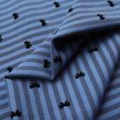 饰面料 装 梭织蝴蝶结植绒条纹布diy手工大肠发圈箱包鞋 帽休闲时装