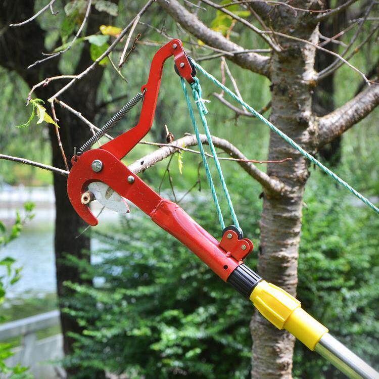 高枝剪高空锯树枝带加长伸缩杆摘槐米香椿槐花柿子果树修剪刀工具