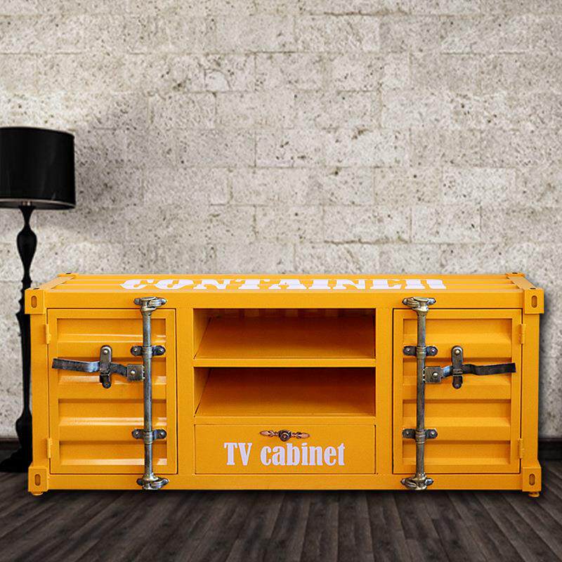 铁艺收纳柜房间客厅收纳柜电视柜集装箱床头柜商场店铺导购柜柜子