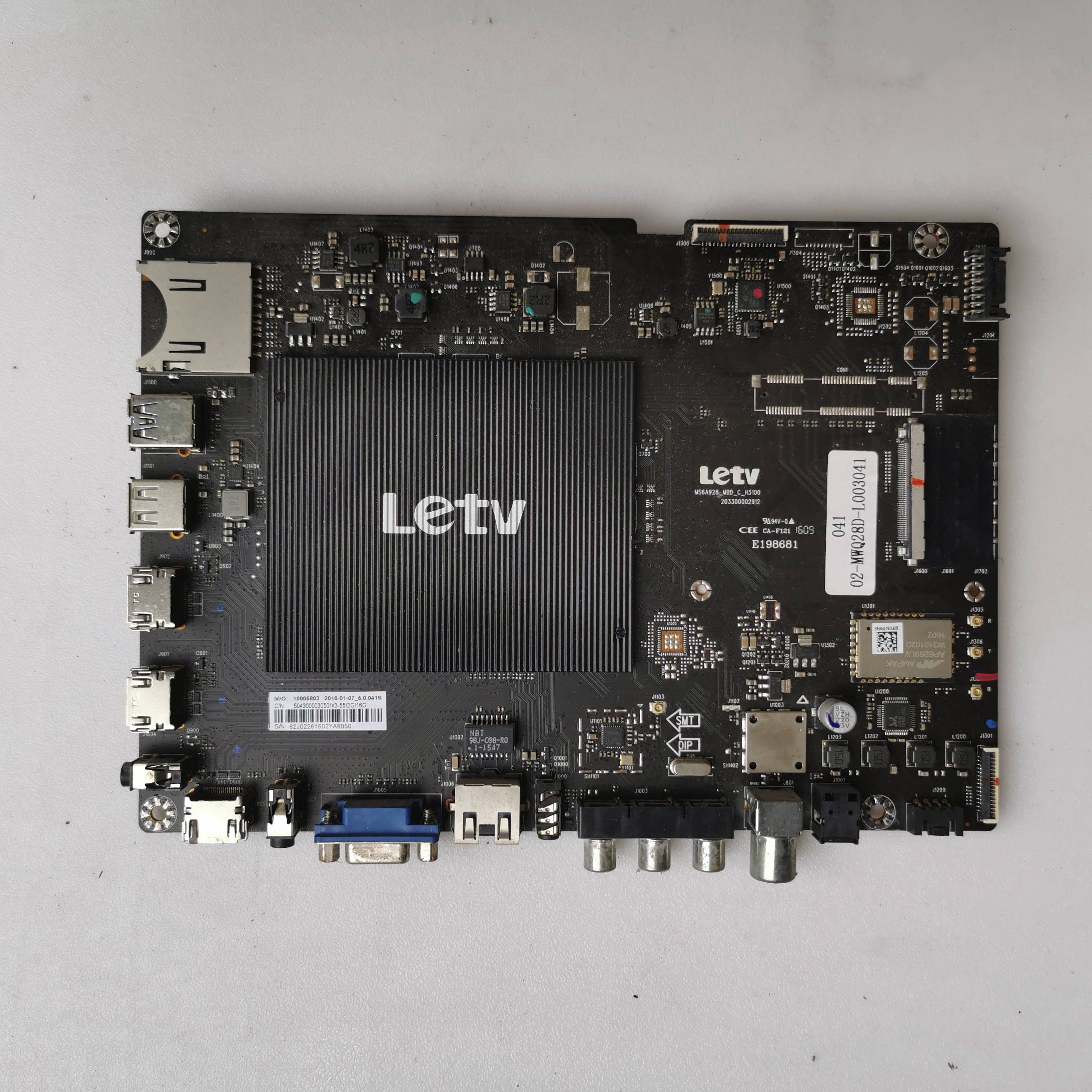 乐视L65310 L553C1 L503IN L553C1主板MS6A928-MBD-C-H5100 5000