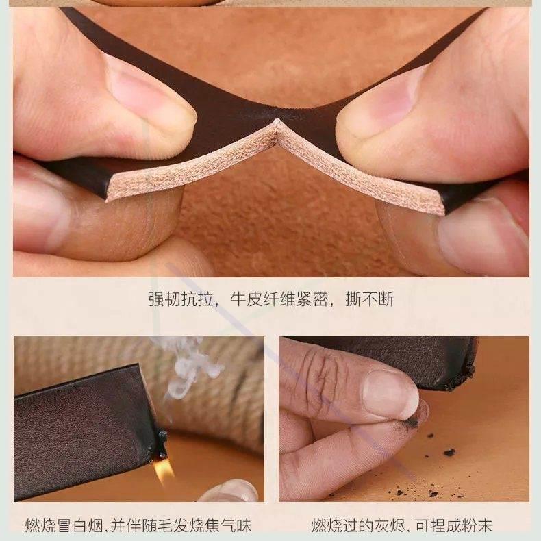 整张牛皮铜头皮带新款真皮针扣腰带男士中青