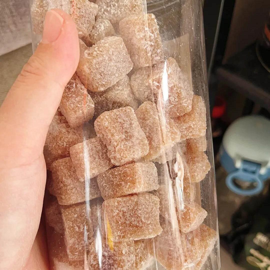 纯手工正宗老姜味纯姜糖软糖罐头广东潮汕特产姜汁干姜糖