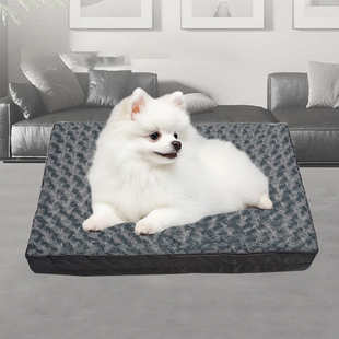 爆款狗窝狗垫玫瑰绒狗笼垫子四季通用保暖猫窝宠物窝用品