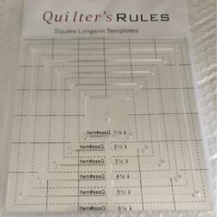 正方形异型镂空缝纫套件拼布尺亚克力尺DIY工具