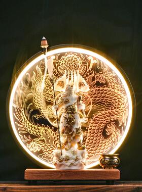 关公招财摆件关二爷神像关公像财神客厅办公室收银柜台装饰开 业