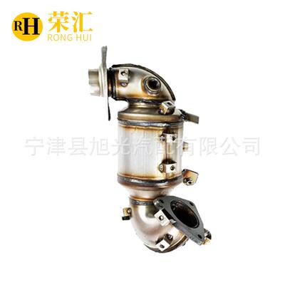 适用纳智捷三元催化器汽车尾气净化器大7圆包U5U6