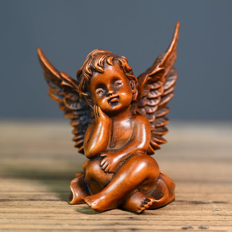 NuSun 贵宾/泰迪幼犬犬粮 2500g黄杨木仿古天使工艺小摆件创艺家