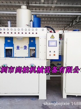 盘类四方体型材玻璃瓶蒙砂用间歇式转盘自动喷砂机效率高厂家