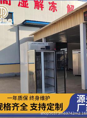 小型商用低温高湿解冻机运行稳定低温高湿解冻柜冻猪牛羊肉缓化