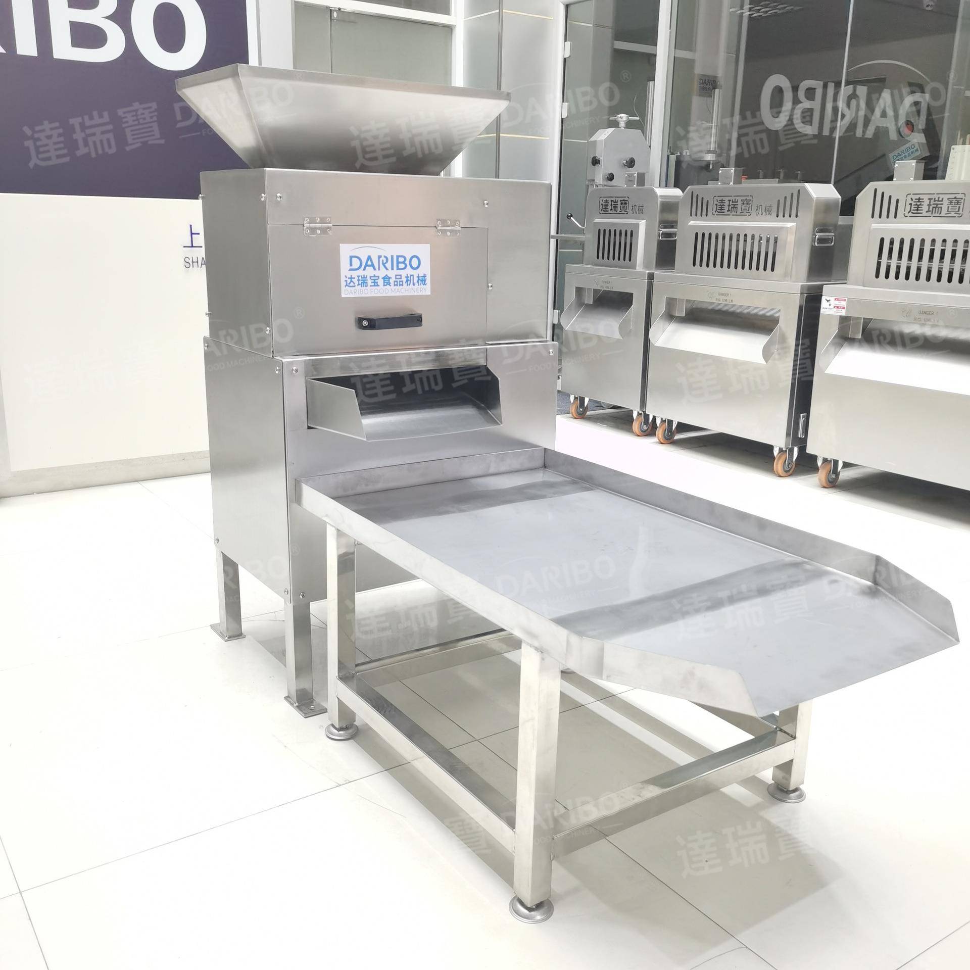 lDRB-QZ0.5T百香果榨汁机大型 云南挖鸡蛋果肉设备 百香果削皮机