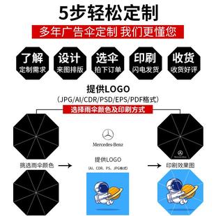 高档自动雨伞定制长品柄加伞大防风o直柄男士 商务伞可印log礼广告