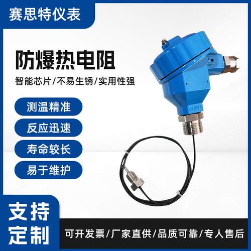 热电阻、PT100一体化防爆温度传感器、WZP-240防爆热电阻