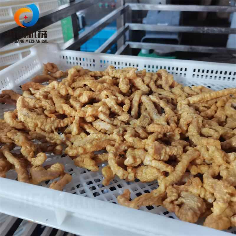 成都特色小酥肉油炸设备火锅小酥肉油炸机器预制菜锅包肉油炸机