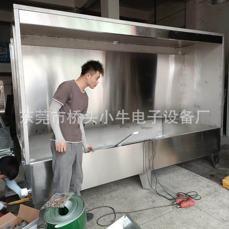 汽车配件塑料产品自动喷油机 广告招牌喷漆机水帘柜 不锈钢水帘机