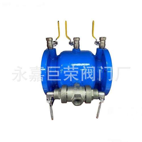 南阀门 LHS743X-16Q低阻力倒流防止器 球墨铸铁 QT450