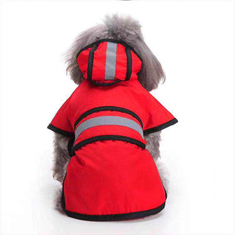 亚马逊热销狗狗雨衣小型犬防雨防风宠物衣服反光雨披服饰用品