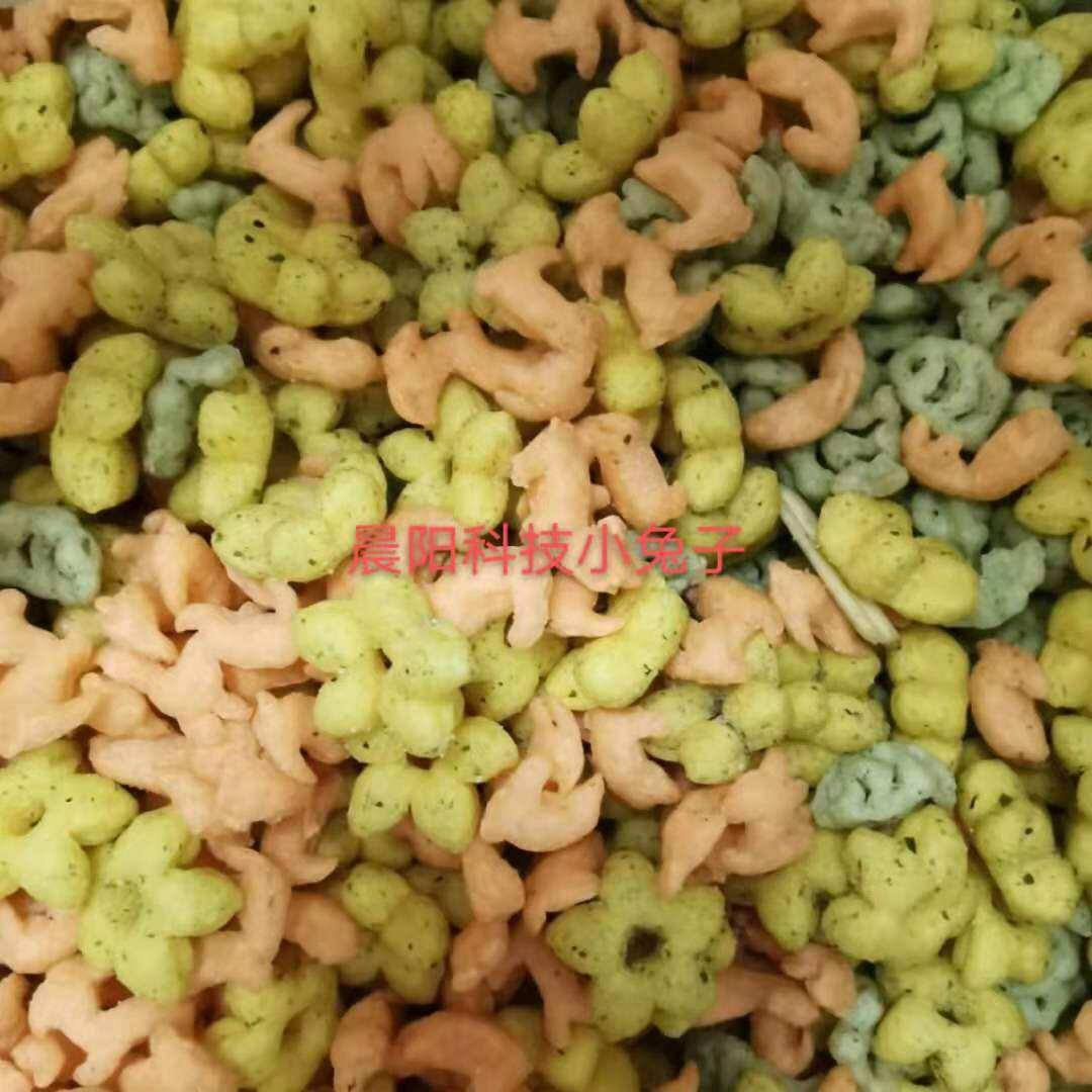 膨化麦圈生产设备 麦圈生产线机器 麦圈膨化机 早餐谷物麦圈设备