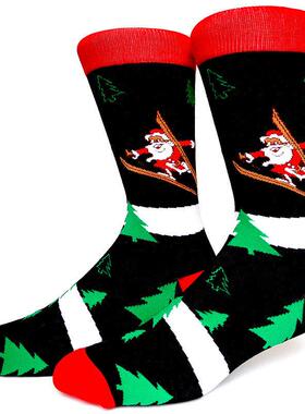 59 Style Men Christmas Socks Funny Xmas Santa Claus Tree Sno