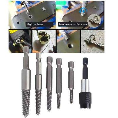 Damaged Broken Screw Remover Extractor Twist Drill Bit Easy