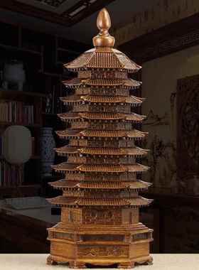 9层文昌塔摆件13十三九层送孩子礼物书房书桌面办公室装饰工艺品