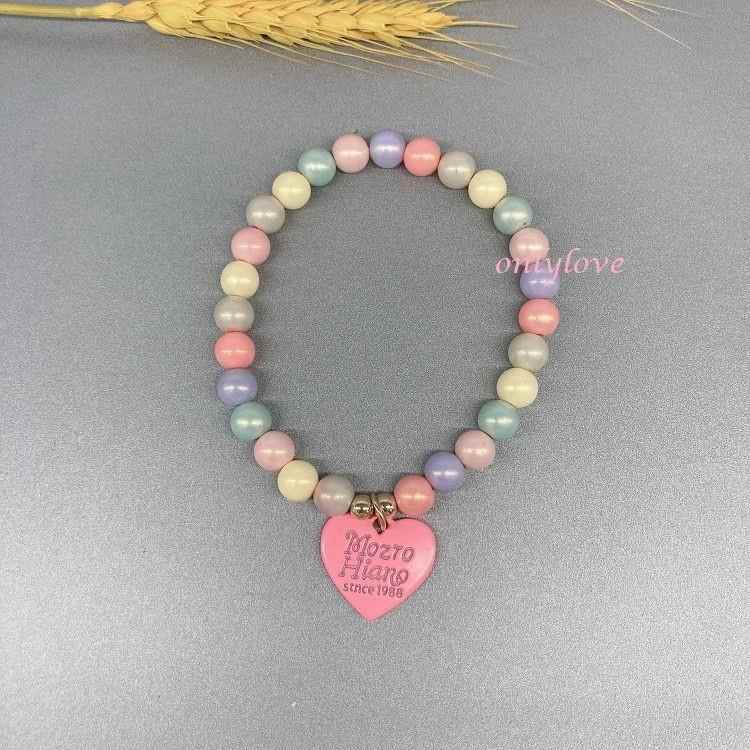 手工可爱宠物狗狗猫咪项圈糖果色爱心吊坠小型犬泰迪饰品猫项链