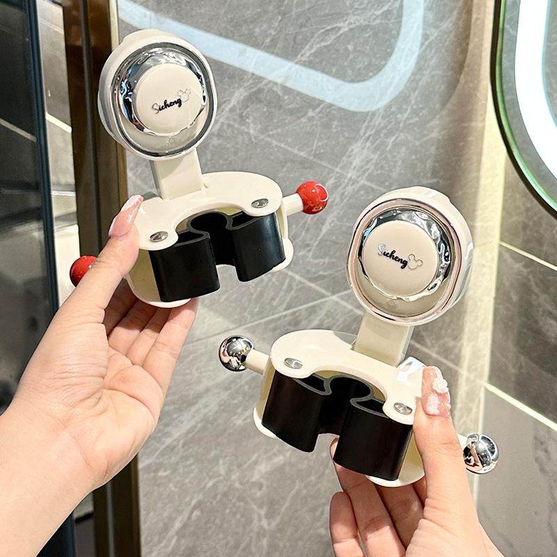 拖把夹壁挂神器卫生间拖布夹浴室强力吸盘长条联排挂钩收纳置物架,收纳整理,挂门置物架,淘宝优惠券,粉丝福利购,淘宝优惠卷