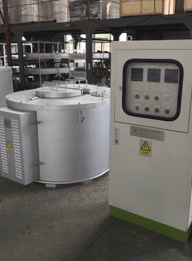 200kg熔化电炉 160T 压铸机边熔铝炉 小型坩埚式电阻炉 高温电炉