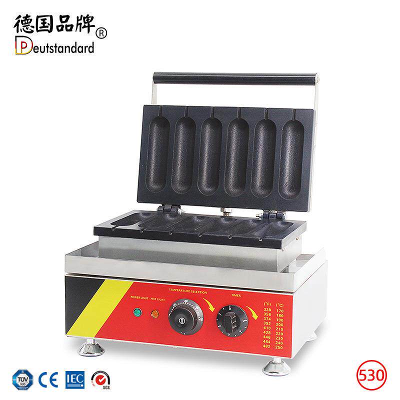 商用烤香肠机网红烤肠机奶油热狗棒机器摆摊网红小吃奶油香肠设备