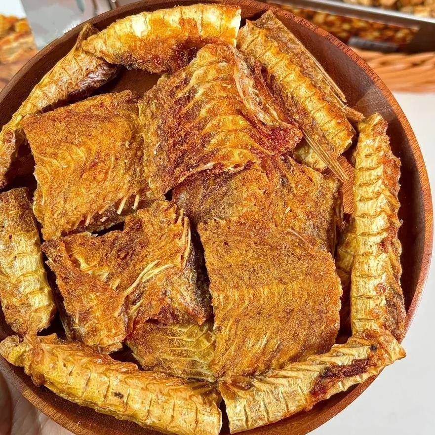 渔大叔香酥鱼排烤鱼干即食鱼骨干货海鲜特产小吃休闲解馋零食品
