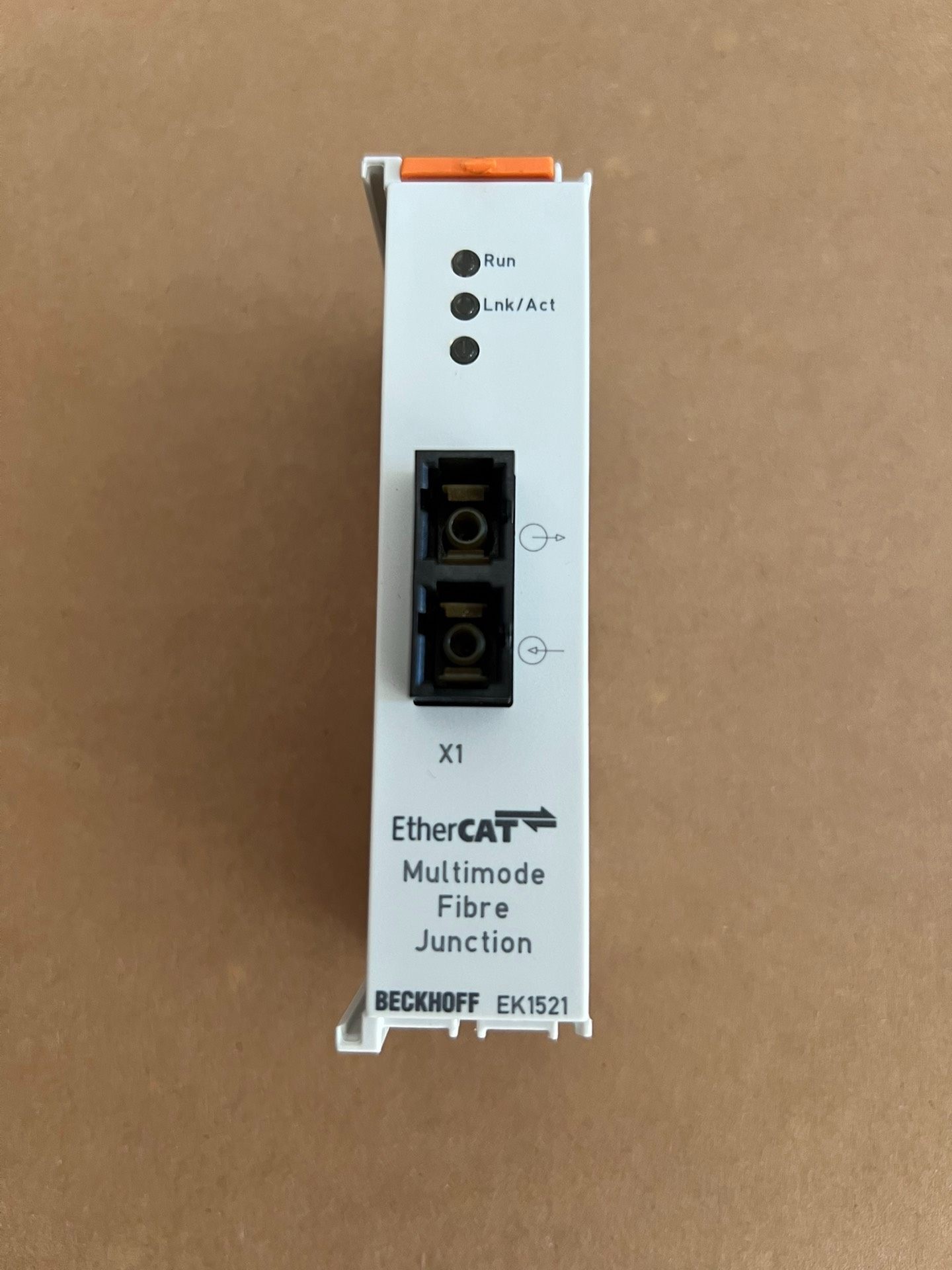 倍福BECKHOFF EK1521 EtherCAT光纤模块