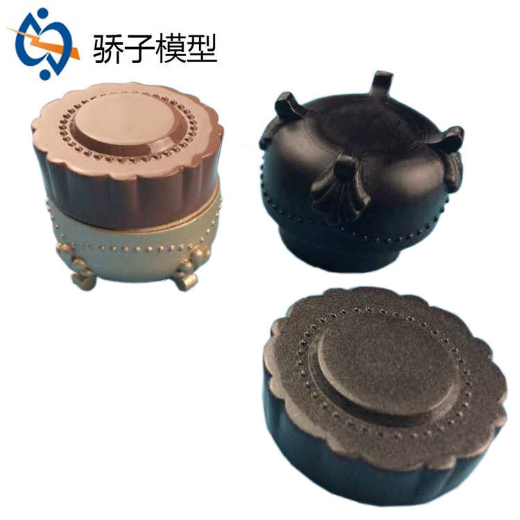 化妆盒首饰盒ABS手板模型打样CNC加工亚克力复模或简易模小量ABS