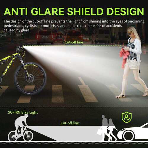 sofirn BS01自行车灯直充 Powerful LED Bicycle Light 2000lm
