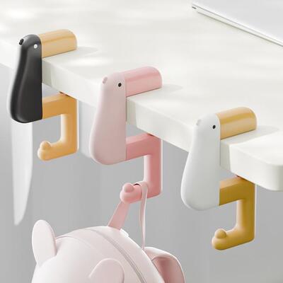Upgraded Detachable Backpack Hook for Office Bags, Desk-Side