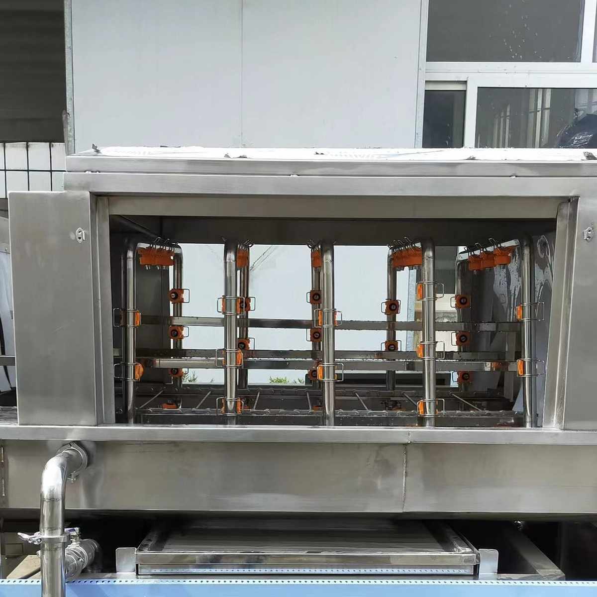 全自动洗筐机 塑料托盘清洗机 连续式周转筐清洗机