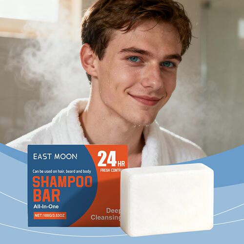 EAST MOON Multi-Effect Cleansing and Nourishing Soap, with i
