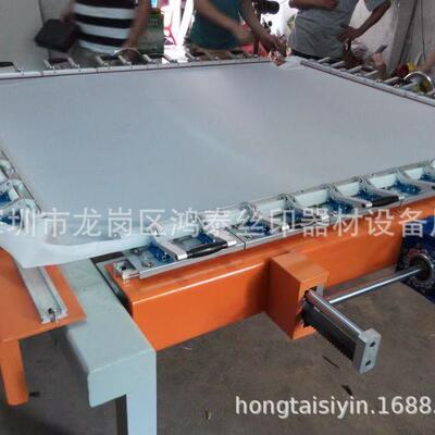 印刷拉网机蜗轮涡杆拉网机精密手动绷网机机械拉网机