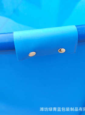 积储移动厂家容管帆布青蓝 绿可折叠鱼池水池大pvc支架圆形水池