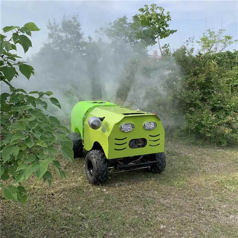 自走式打药机果园遥控喷雾器果园大棚多用型风送式打药机