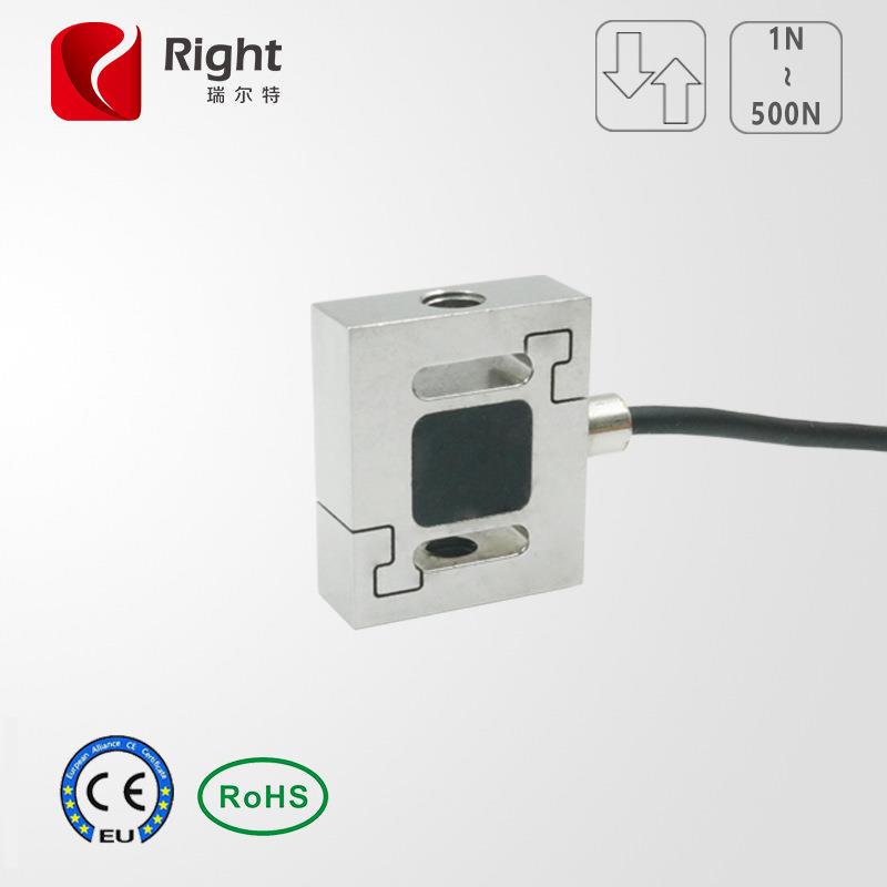 T313微型拉压双向测力传感器微应变传感器使用金属箔应变计技术