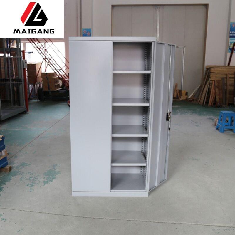 加厚双开门带11111锁四层储物柜型经济车库仓五金工具收纳整理间