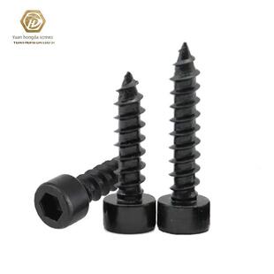 玫瑰金不锈钢圆柱头六角自攻螺钉音频扬声器固定螺钉尖尾木螺钉